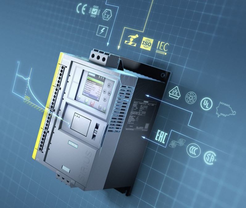 Confidently Handle the Most Difficult Starting and Stopping Operations with the Siemens 3RW55